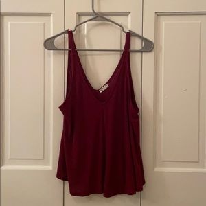 Free people red tank top